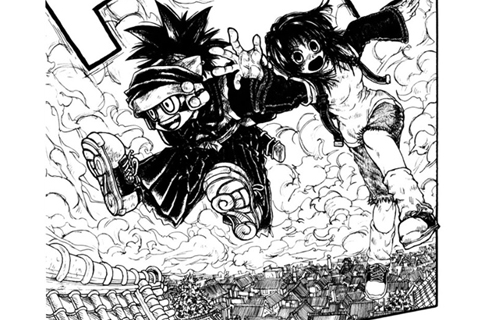 トーンを使わず描かれる世界